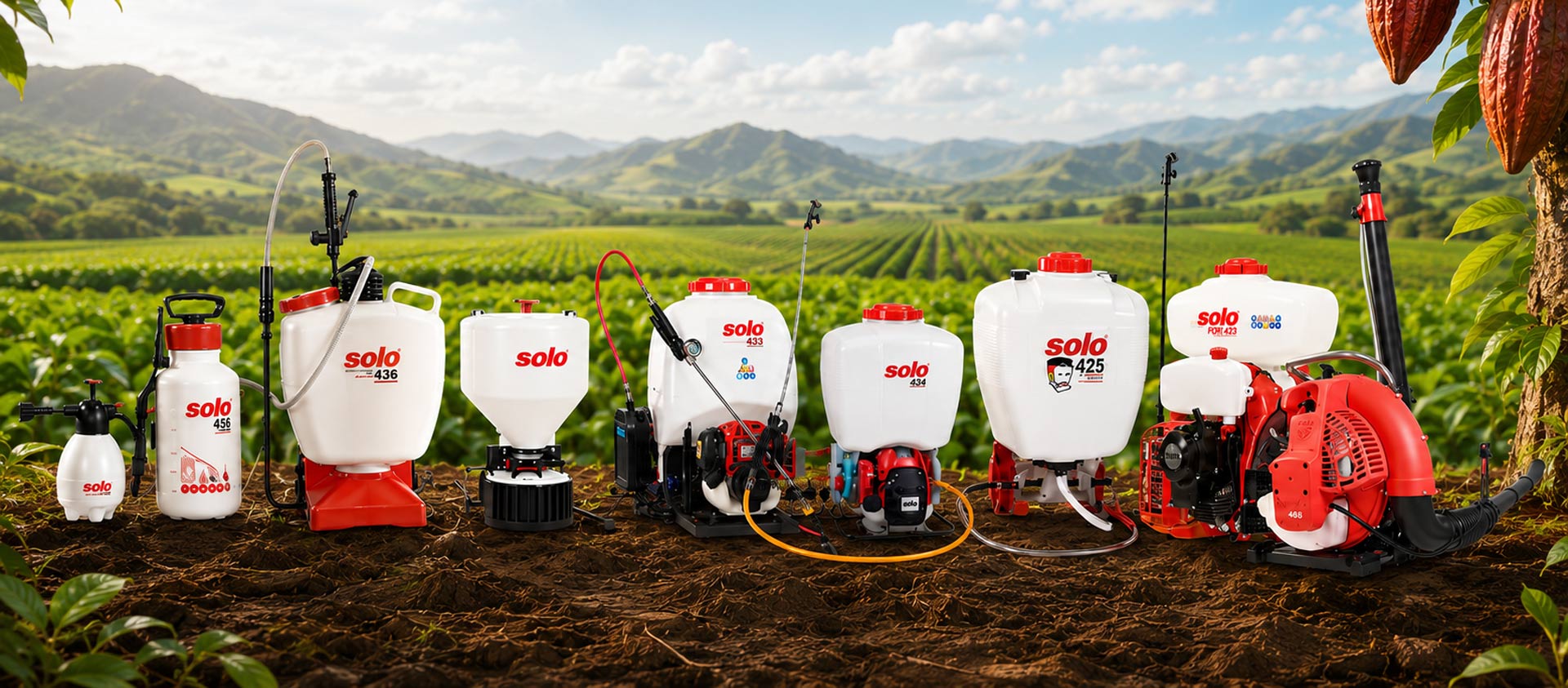 Línea de equipos Solo distribuidos por Maquinaria Agrota
